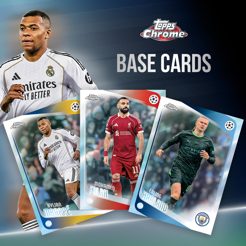 Topps Chrome UEFA Club Competitions Soccer Mega Box B268259