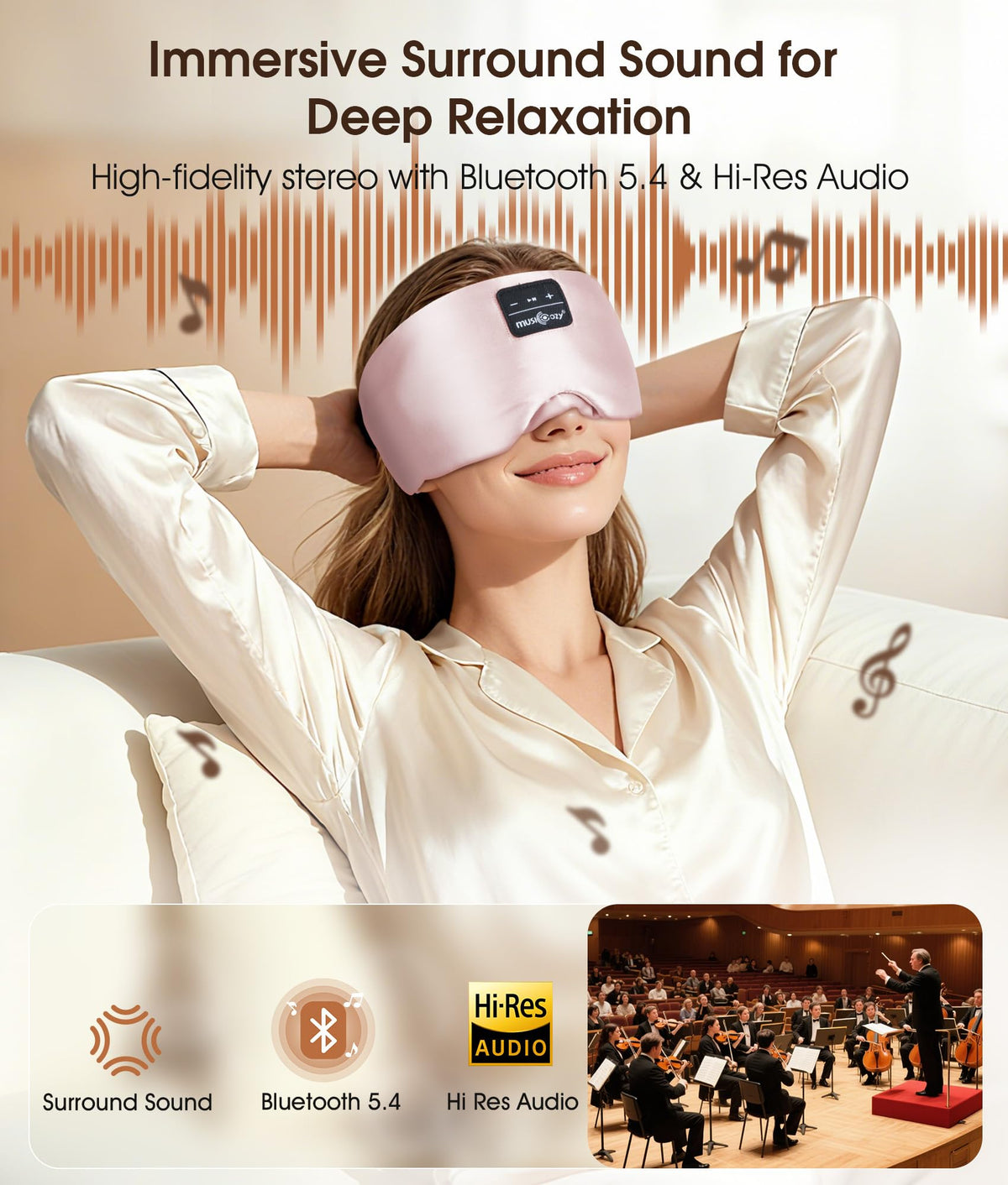 Silk Bluetooth Sleep Mask C799