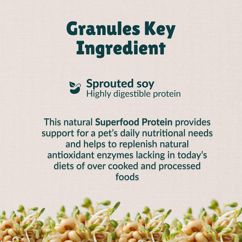 Sprouted Granules Super-Food Topper for Dogs, Cats & Horses, 1 lb K562329