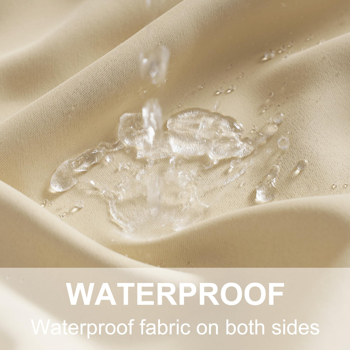 Waterproof Outdoor Curtains 2 Panels O66998