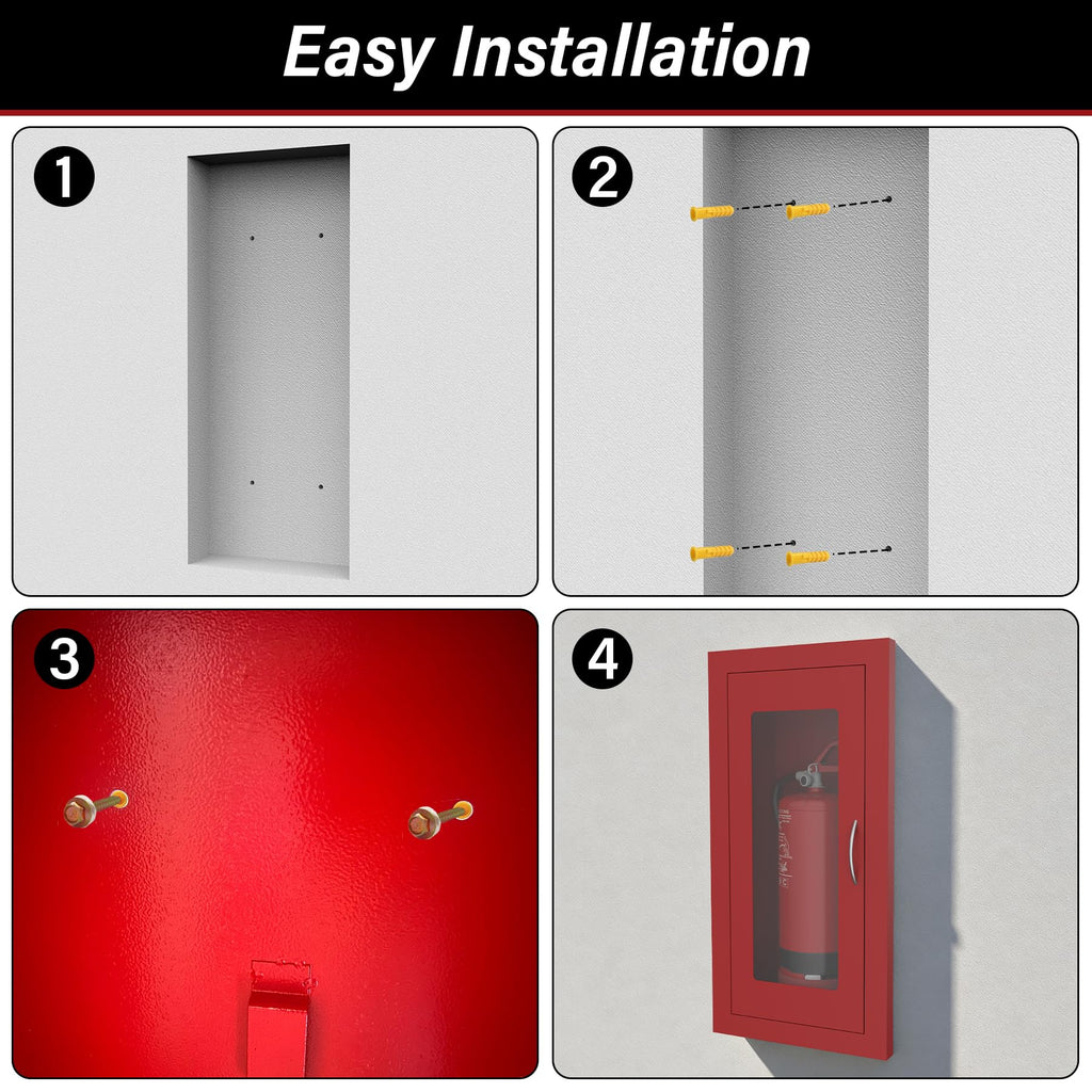 Recessed Wall Extinguisher Cabinet R321