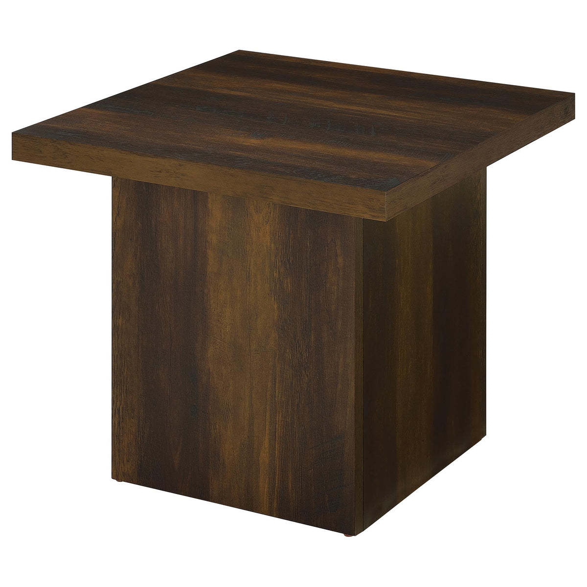 Dark Pine 2-Piece Square Coffee Table Set K464