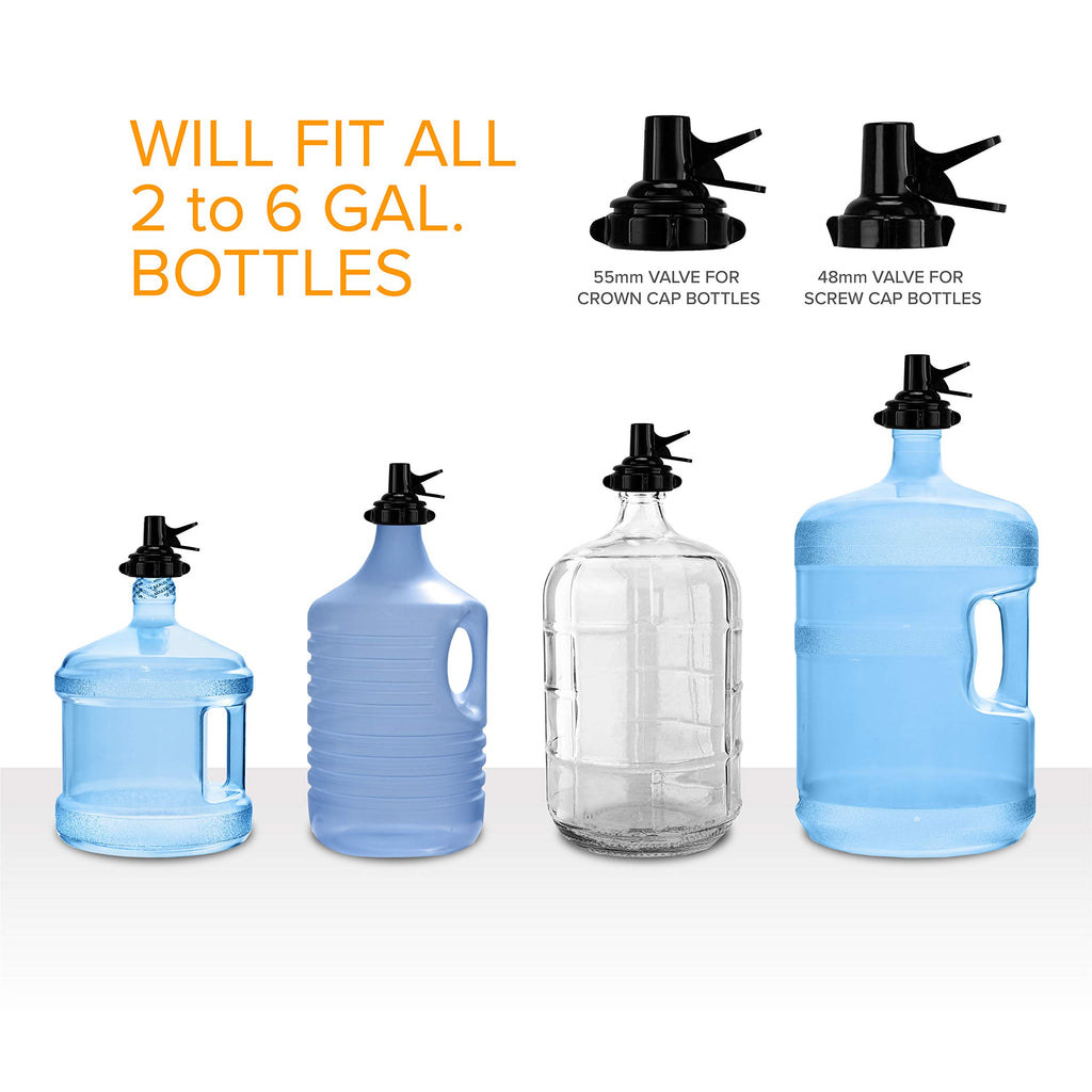 Stainless Steel Water Jug Stand with 2 Dispenser Valves T902484