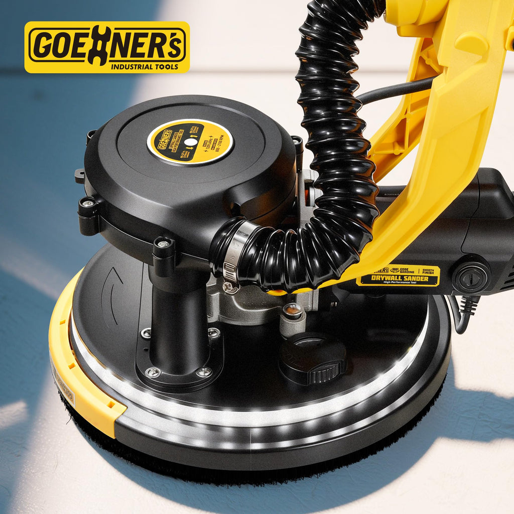 950W Electric Drywall Sander with Vacuum Dust Collector W2638