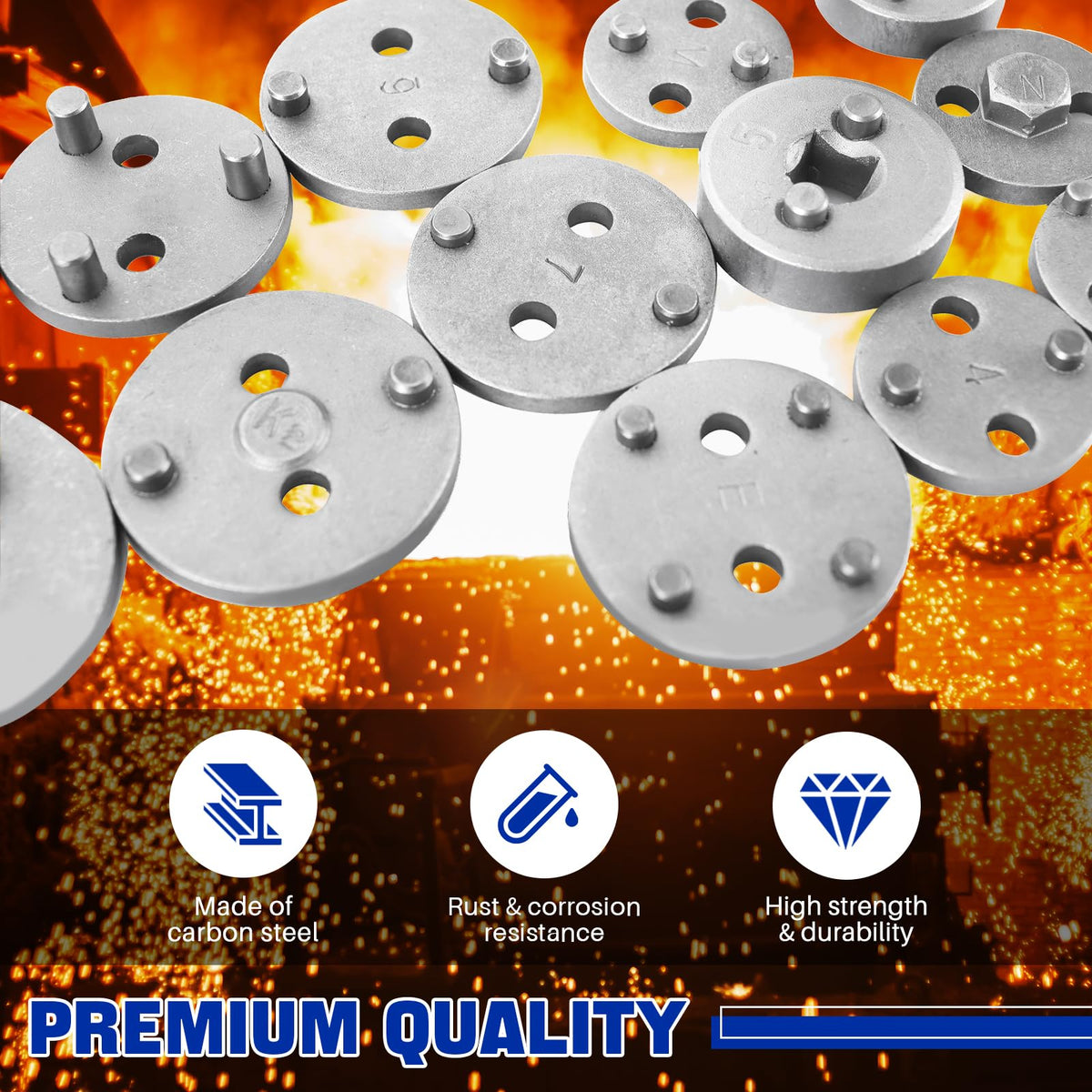 Heavy Duty Disc Brake Caliper Tool Set B1624