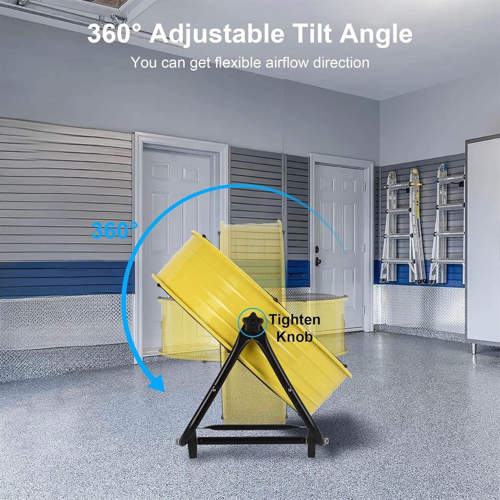 Heavy Duty 3-Speed 20in Floor Drum Fan S47628