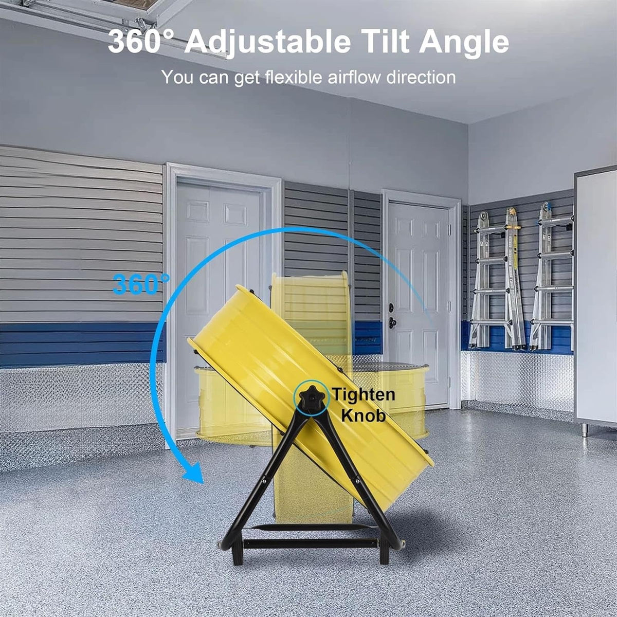 Heavy Duty 3-Speed 20in Floor Drum Fan S47628