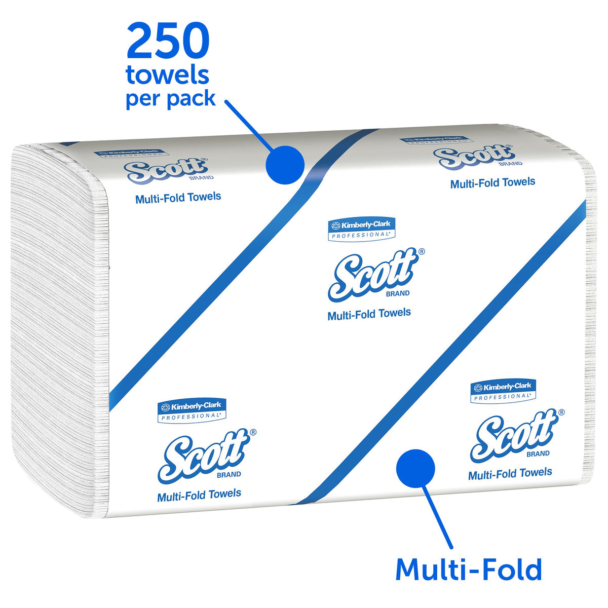 Multifold Paper Towels 9.2” x 9.4” M58270