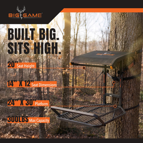 1-Person Hang-On Treestand with Seat D4625