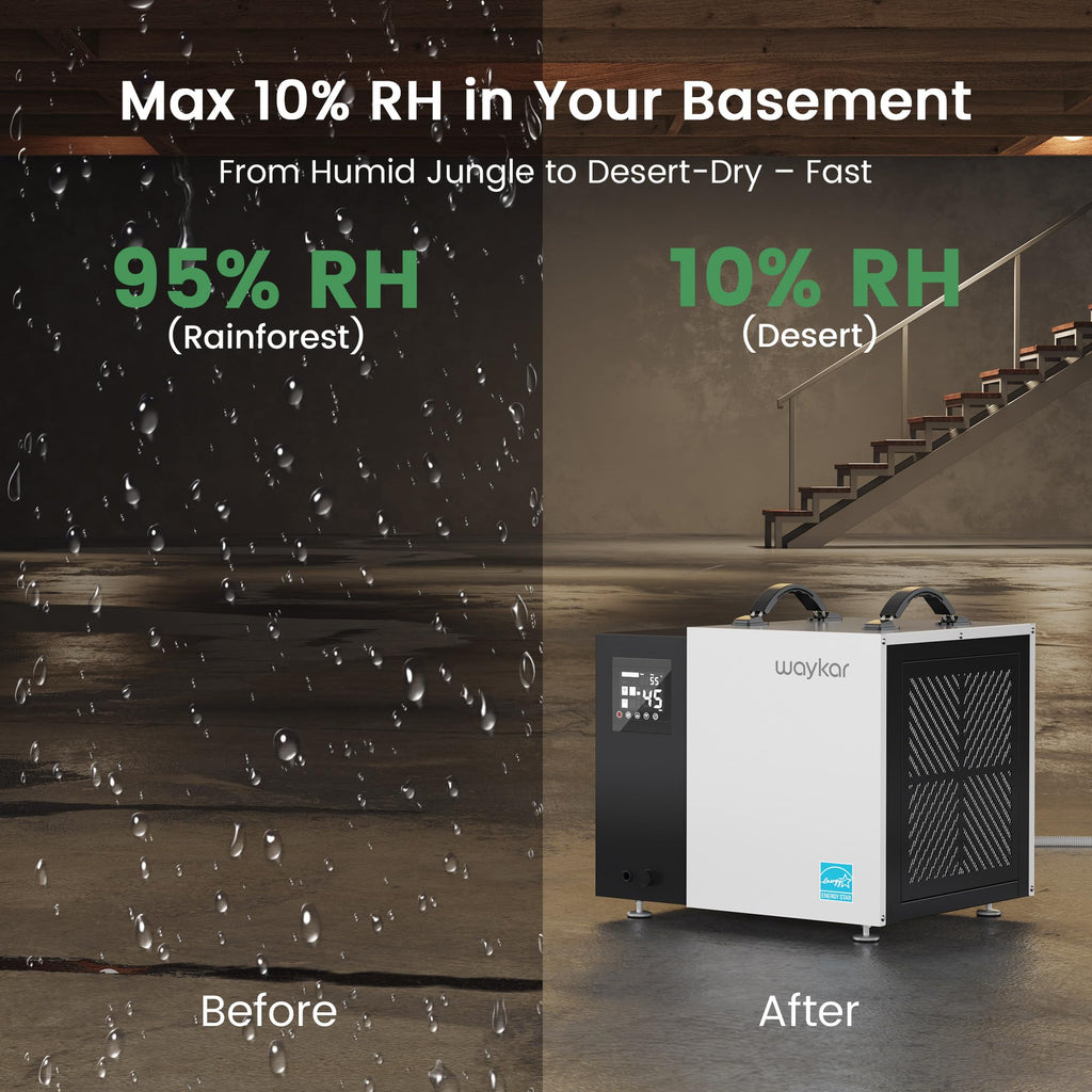 70 Pint Dehumidifier with Pump & Drain Hose S5820