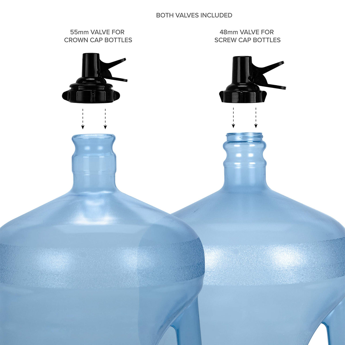 Stainless Steel Water Jug Stand with 2 Dispenser Valves T902484