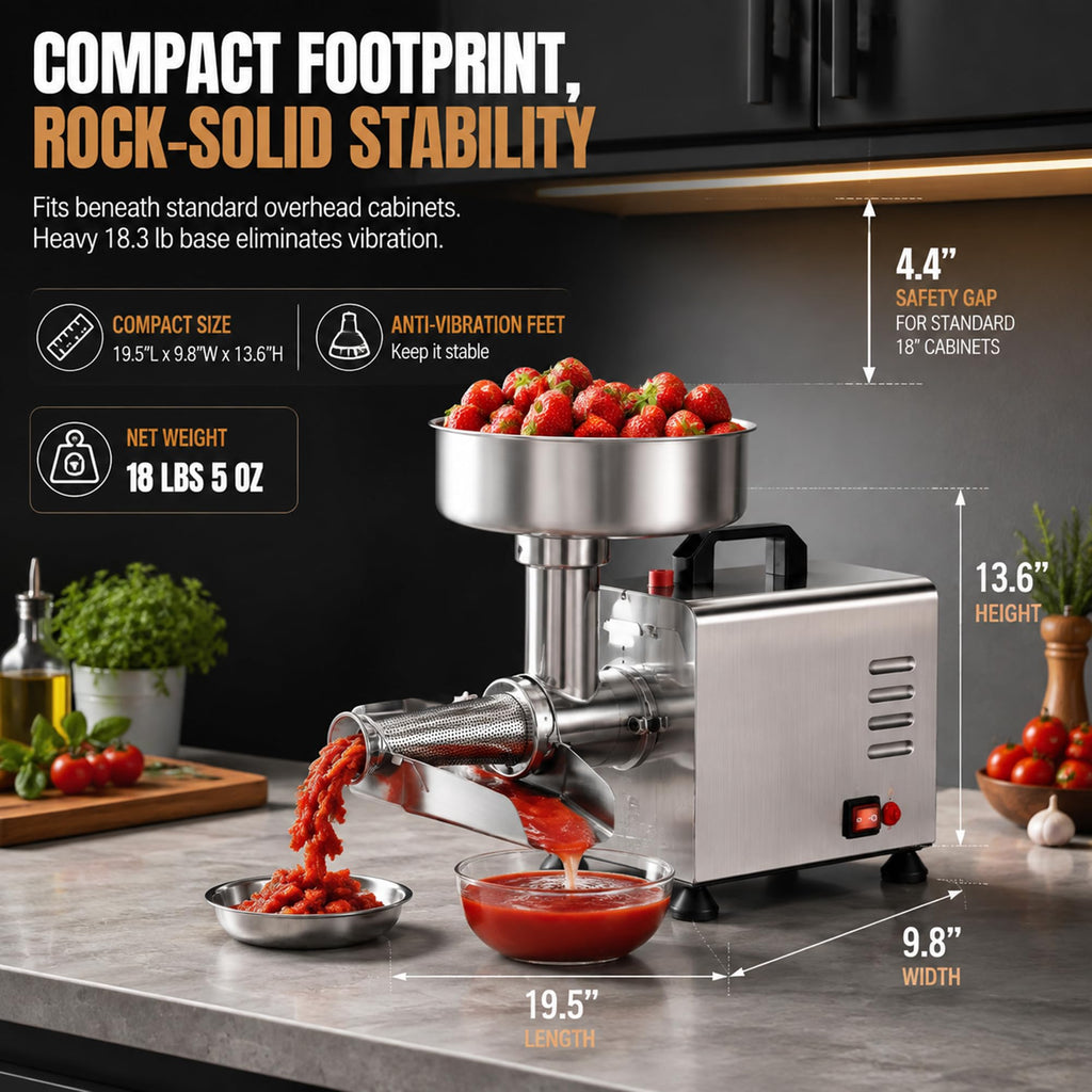 450W Electric Tomato Strainer M406