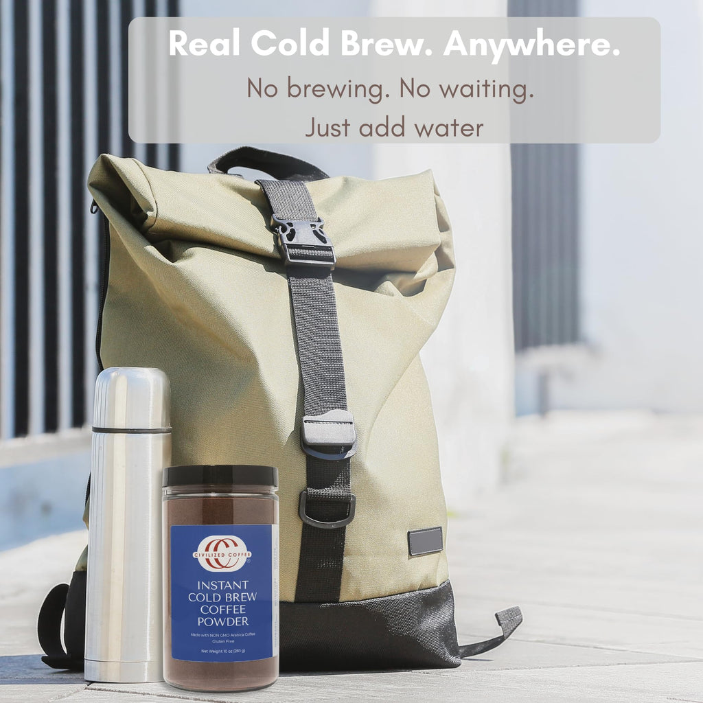 Instant Cold Brew Coffee Powder, 10 oz A7209