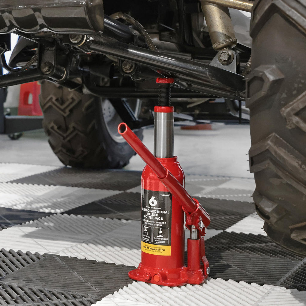 6 Ton Red Welded Car Bottle Jack O387