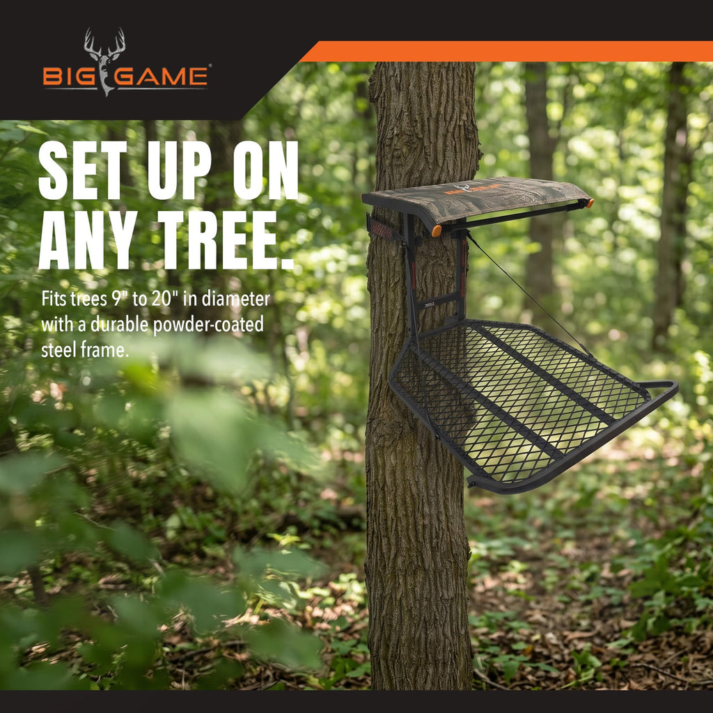 1-Person Hang-On Treestand with Seat D4625