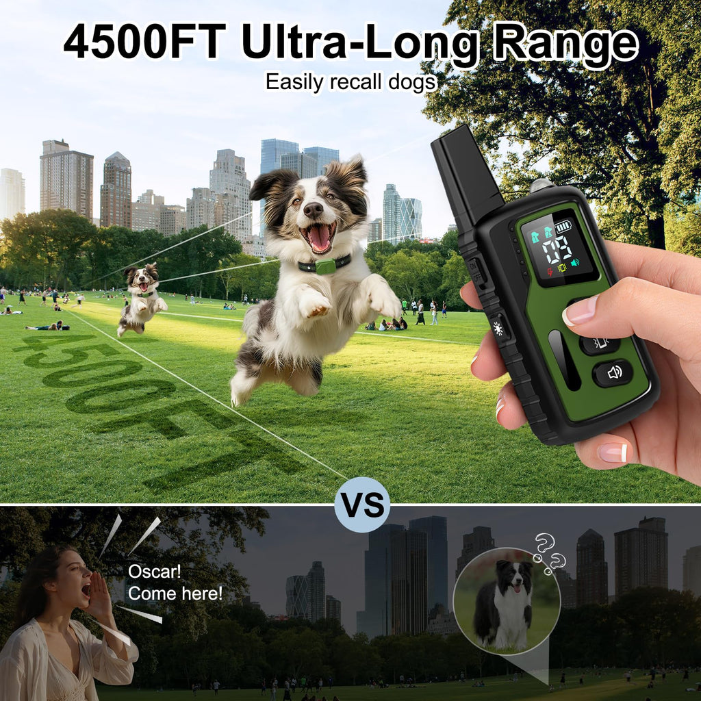 IP68 Waterproof Dog Training Collar with Remote U9700