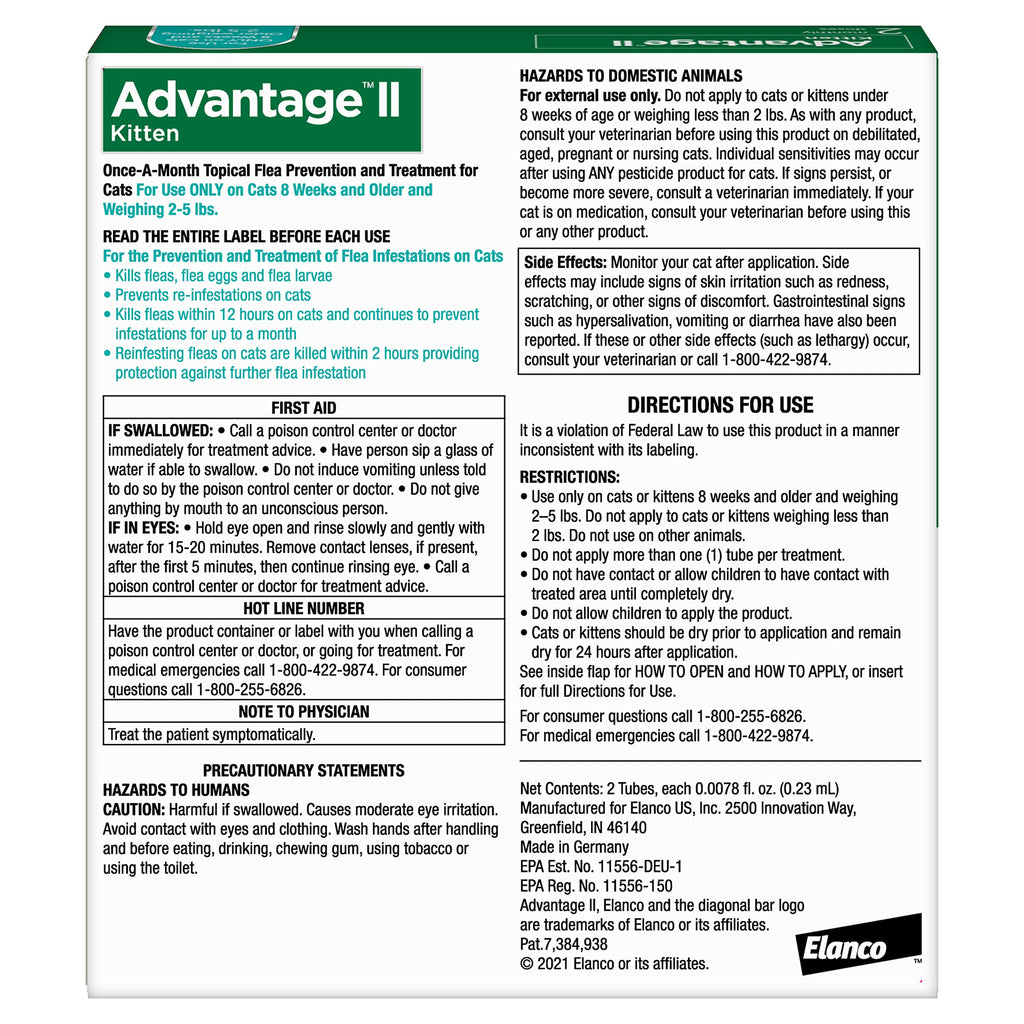Topical Flea Treatment & Prevention 2ct S82075