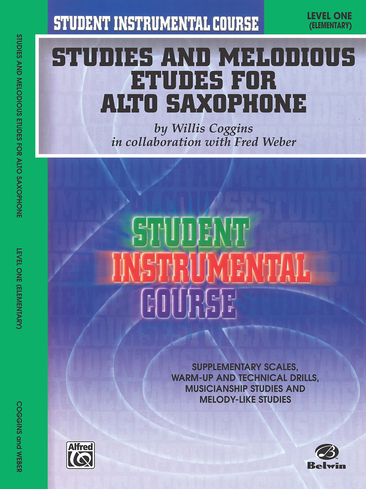 Alto Saxophone Studies and Melodious Etudes Level 1 N44369
