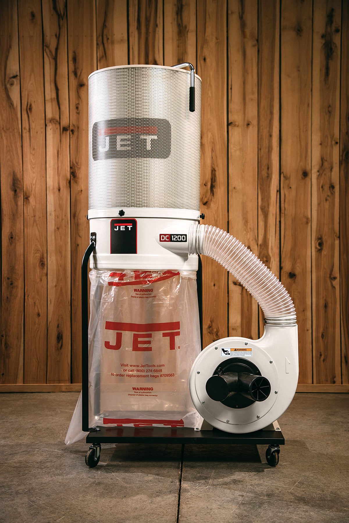 2 HP 230V Dust Collector with 2-Micron Canister Filter D911986