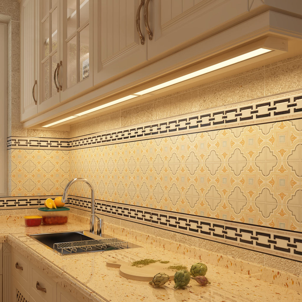 24-Inch Swivel LED Under Cabinet Light, 3-CCT Selectable, White L4099