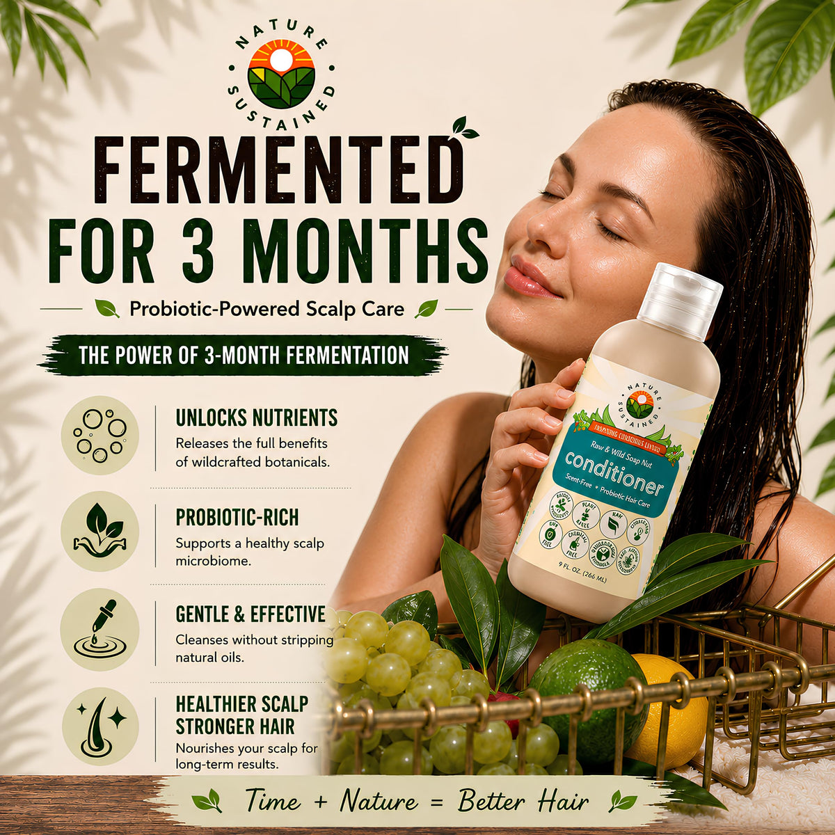Organic Fragrance Free Conditioner 9 Oz N662438