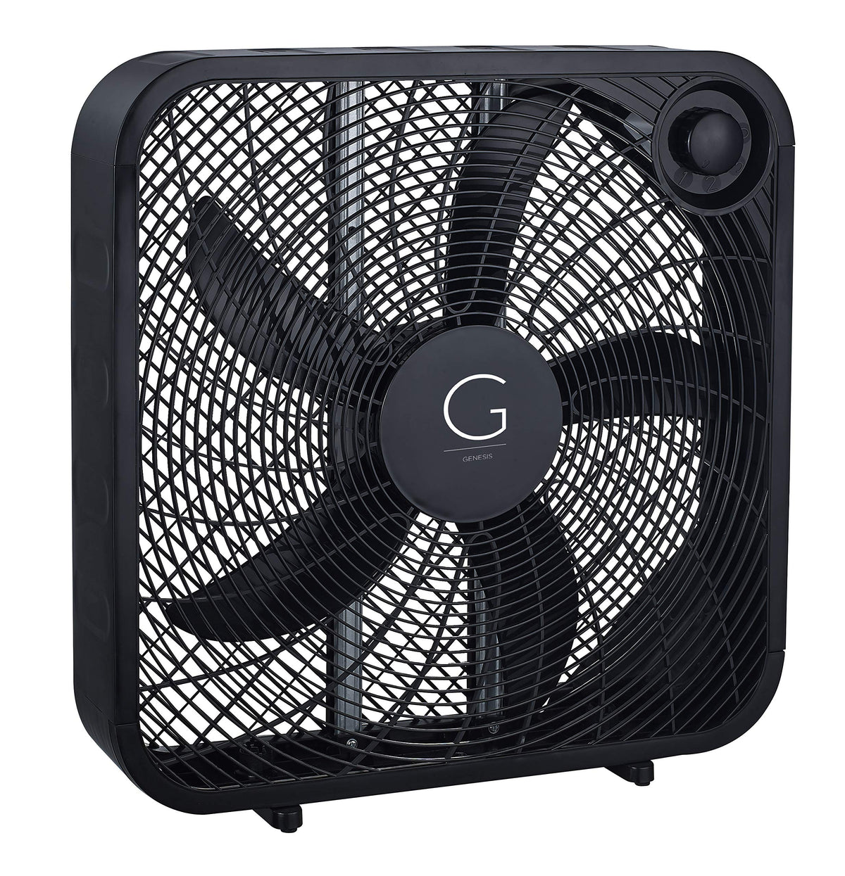 20" Box Fan, 3 Settings, Black D264394