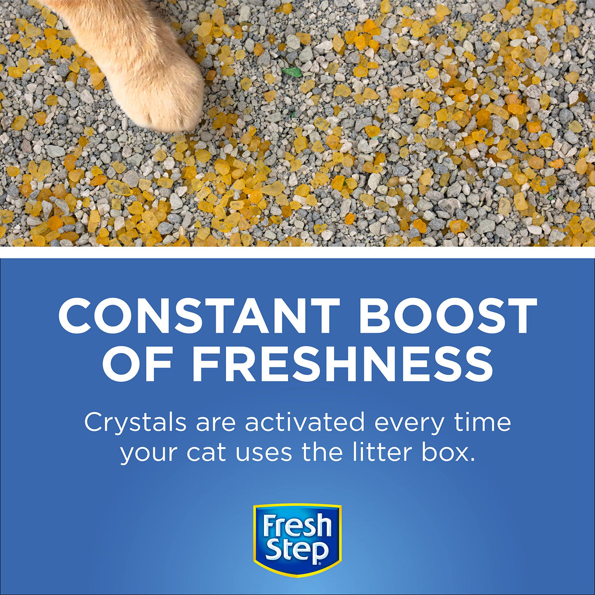 Cat Litter Crystals Summer Breeze Scent 15 Ounces 3 Pack T6862