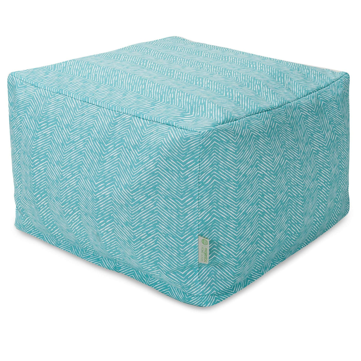 Teal Large Ottoman D3214