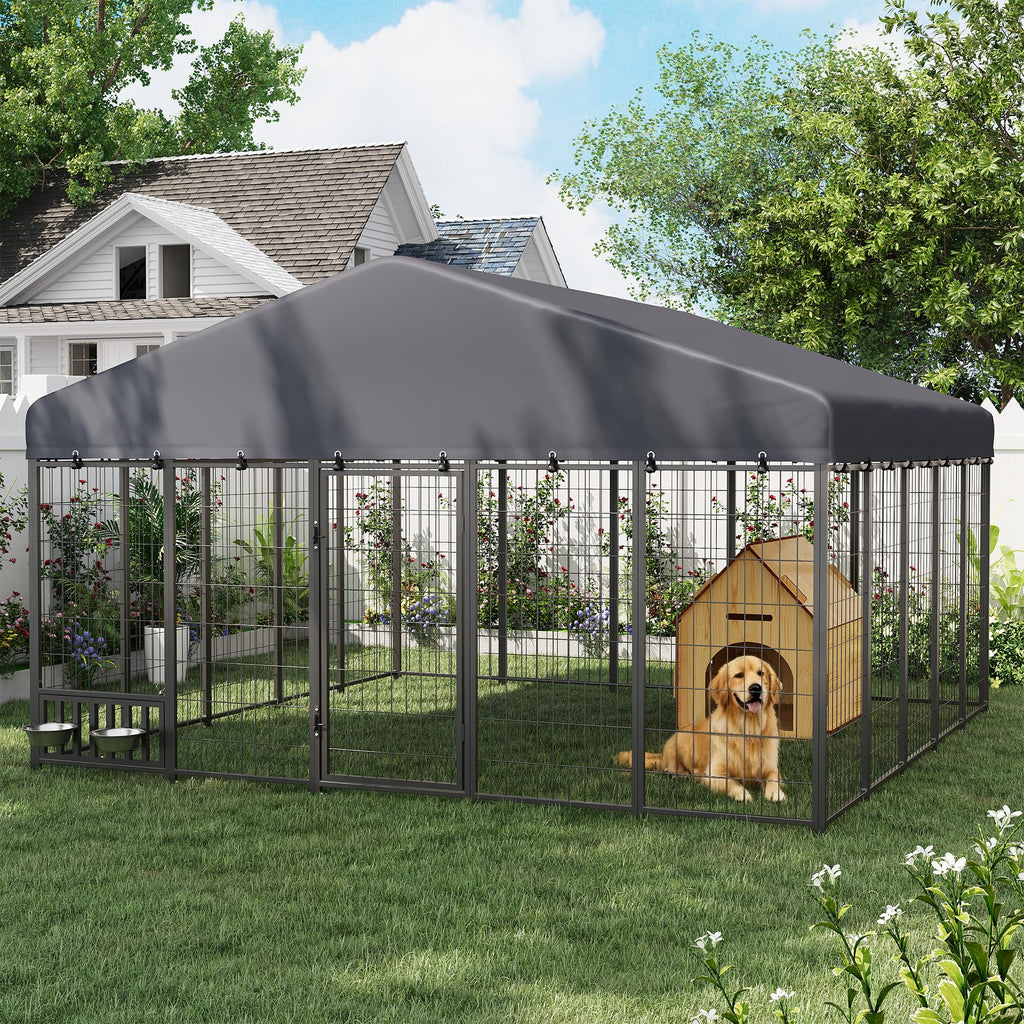 10x10 Ft Outdoor Dog Kennel Y304
